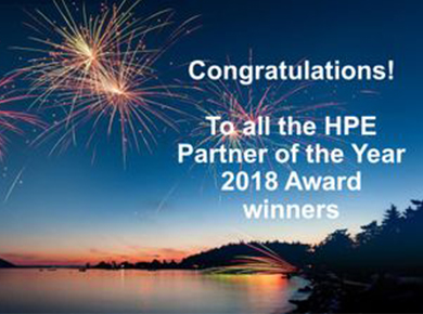 Hewlett Packard Enterprise Partner Awards 2018